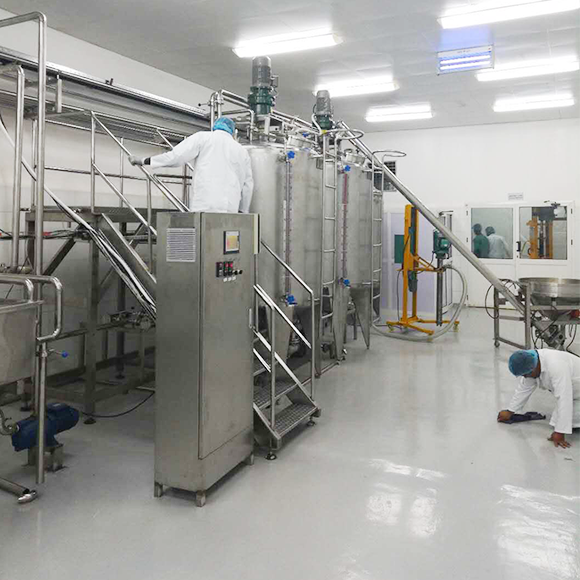 Jam blending line