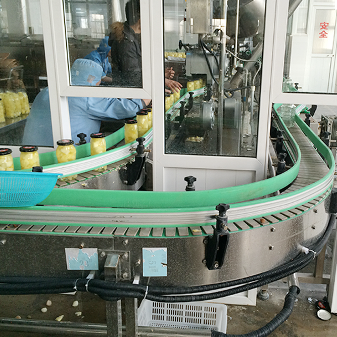 Canned yellow peach production line